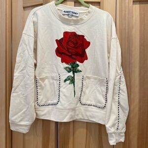Rodeo Quincy Sweatshirt with Rose